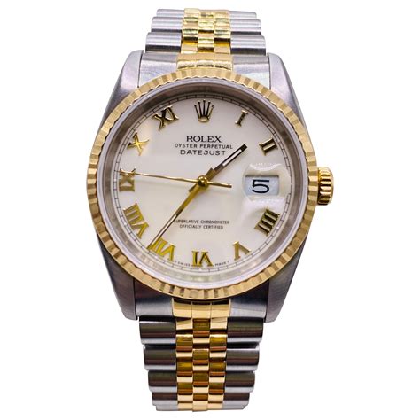 Rolex two tone oyster perpetual